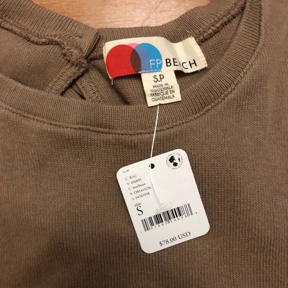 New with Tags Free People Beach Captain Romper in Pelican Size Small - Picture 6 of 8